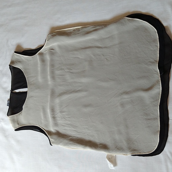 Vince black silk tank top - Picture 11 of 11